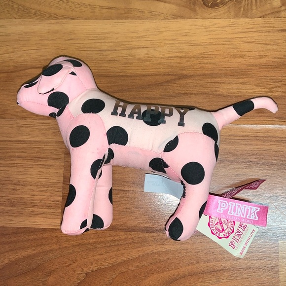 NWT PINK by Victoria’s Secret Polka Dot Print Dog - Picture 2 of 10